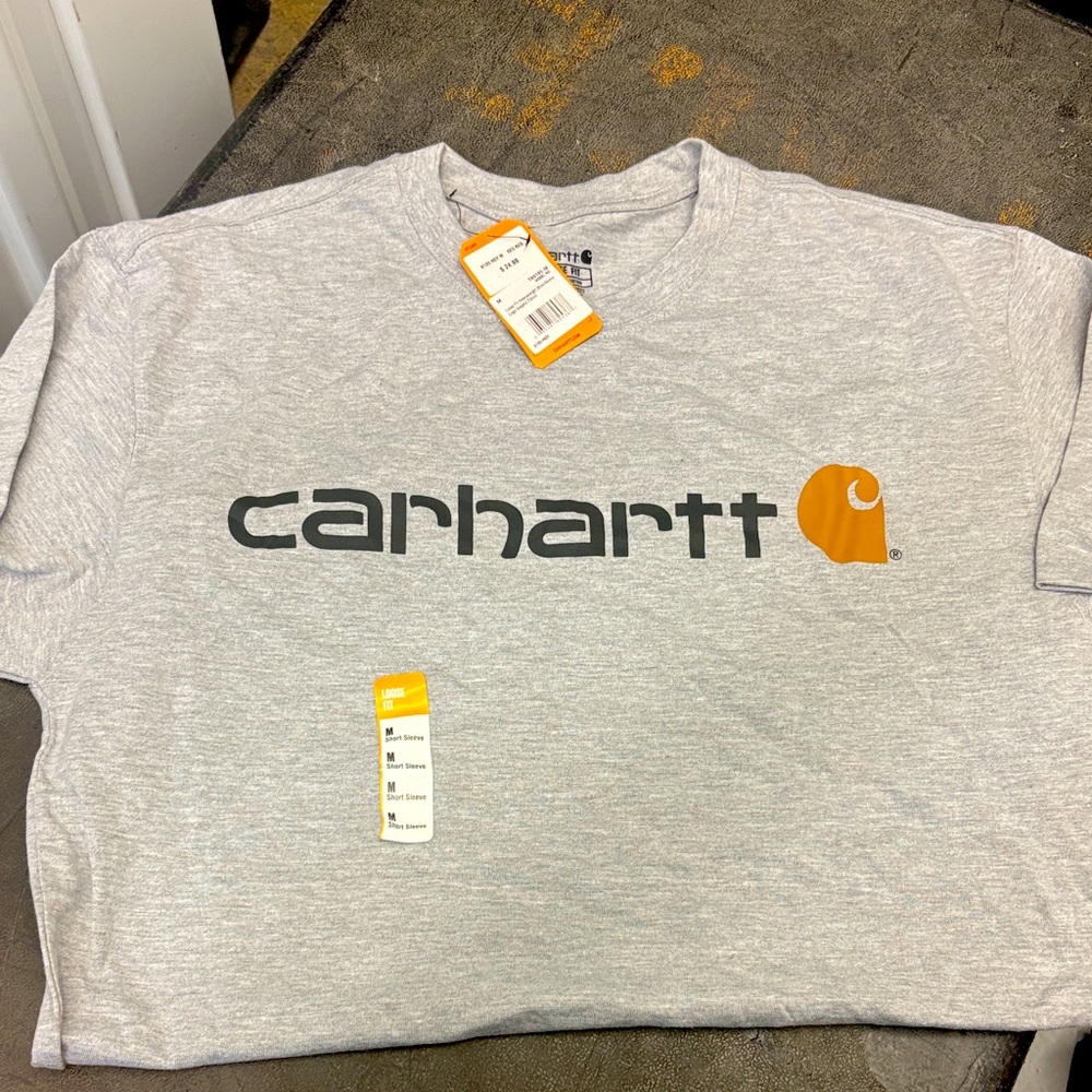 Carhartt Light Gray Short Sleeve Tee
